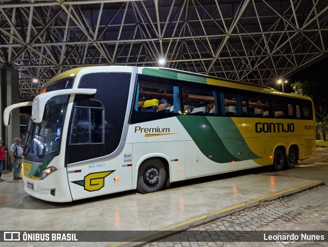 Empresa Gontijo de Transportes 15005 na cidade de Patos de Minas, Minas Gerais, Brasil, por Leonardo Nunes. Número da foto: #13046729.