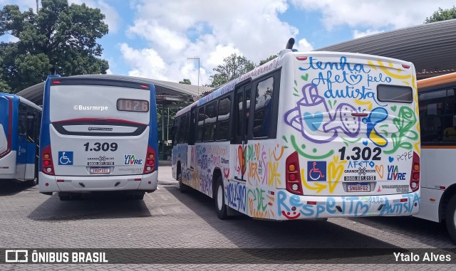 Cidade Alta Transportes 1.302 na cidade de Paulista, Pernambuco, Brasil, por Ytalo Alves. Número da foto: #13044048.