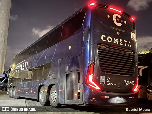 Viação Cometa 725303 na cidade de São Paulo, São Paulo, Brasil, por Gabriel Moura. Número da foto: #13046741.