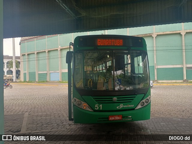 Viação Graciosa 51 na cidade de Paranaguá, Paraná, Brasil, por DIOGO dd. Número da foto: #13045780.