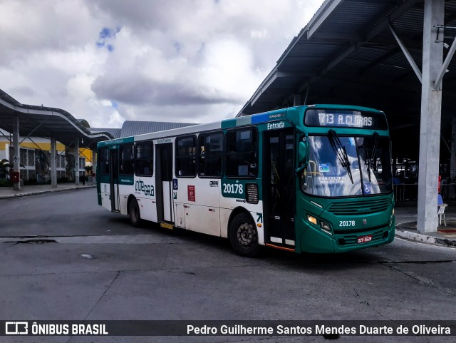 OT Trans - Ótima Salvador Transportes 20178 na cidade de Salvador, Bahia, Brasil, por Pedro Guilherme Santos Mendes Duarte de Oliveira. Número da foto: #13046514.