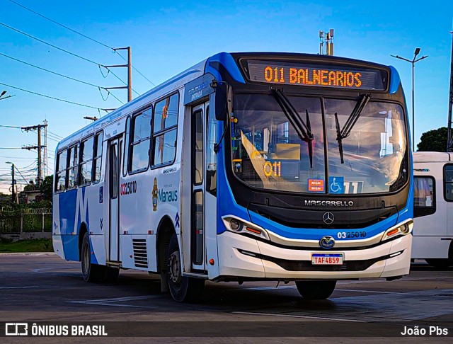 Viação São Pedro 0325010 na cidade de Manaus, Amazonas, Brasil, por João Pbs. Número da foto: #13046705.