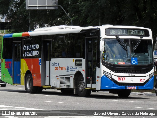 BR7 Mobilidade 2527 na cidade de São Bernardo do Campo, São Paulo, Brasil, por Gabriel Oliveira Caldas da Nobrega. Número da foto: #13044890.