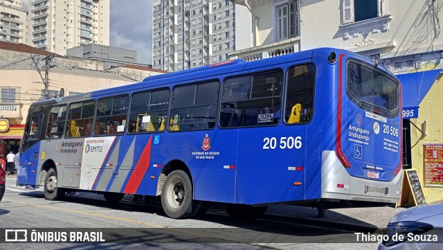Auto Viação Urubupungá 20.506 na cidade de São Paulo, São Paulo, Brasil, por Thiago de Souza. Número da foto: #13046480.