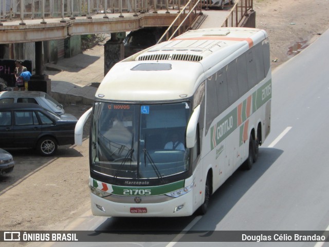 Empresa Gontijo de Transportes 21705 na cidade de Belo Horizonte, Minas Gerais, Brasil, por Douglas Célio Brandao. Número da foto: #13045816.