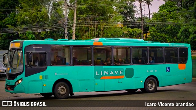Linave Transportes RJ 146.128 na cidade de Japeri, Rio de Janeiro, Brasil, por Icaro Vicente brandao. Número da foto: #13045660.