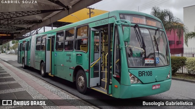 Transporte Coletivo Glória BR108 na cidade de Curitiba, Paraná, Brasil, por Busologia Gabrielística. Número da foto: #13043602.