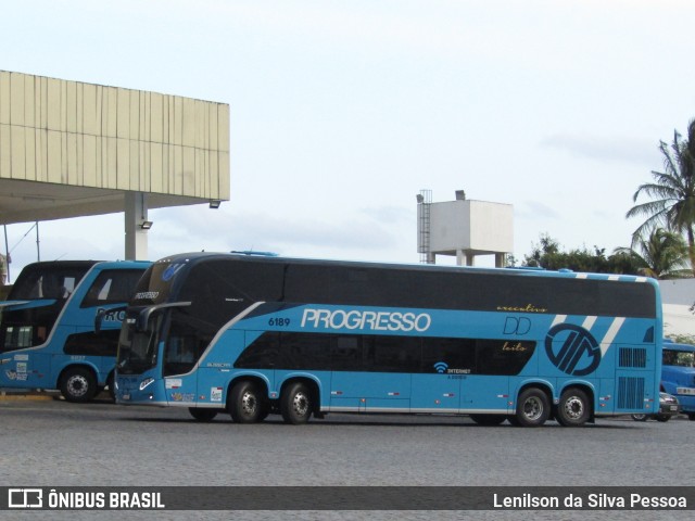 Auto Viação Progresso 6189 na cidade de Caruaru, Pernambuco, Brasil, por Lenilson da Silva Pessoa. Número da foto: #13044683.