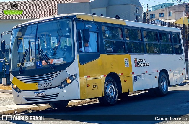 Transunião Transportes 3 6316 na cidade de Poá, São Paulo, Brasil, por Cauan Ferreira. Número da foto: #13045867.