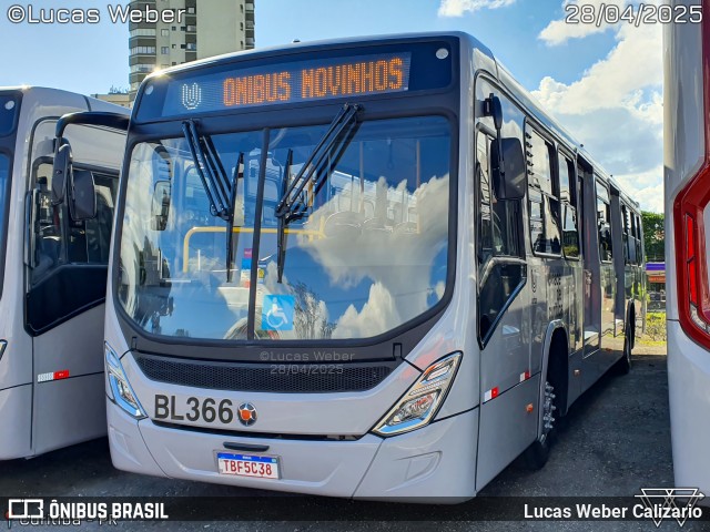 Transporte Coletivo Glória BL366 na cidade de Curitiba, Paraná, Brasil, por Lucas Weber Calizario. Número da foto: #13044209.