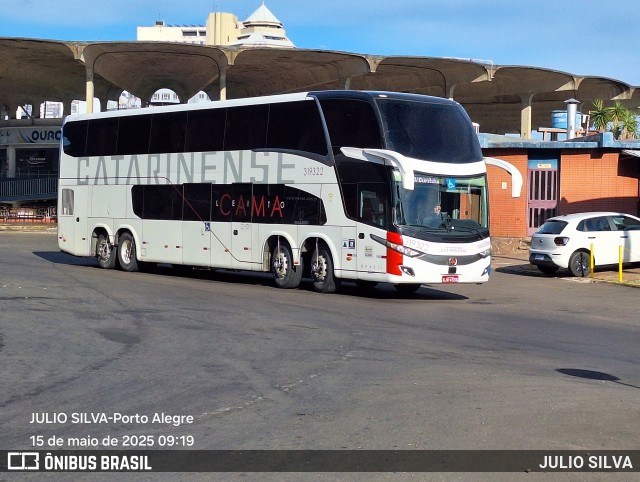 Auto Viação Catarinense 319322 na cidade de Porto Alegre, Rio Grande do Sul, Brasil, por JULIO SILVA. Número da foto: #13044605.