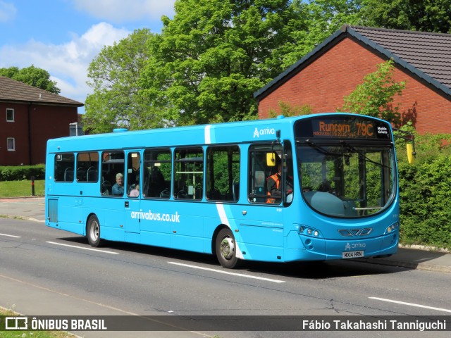 Arriva 3159 na cidade de Runcorn, Cheshire, Inglaterra, por Fábio Takahashi Tanniguchi. Número da foto: #13045397.