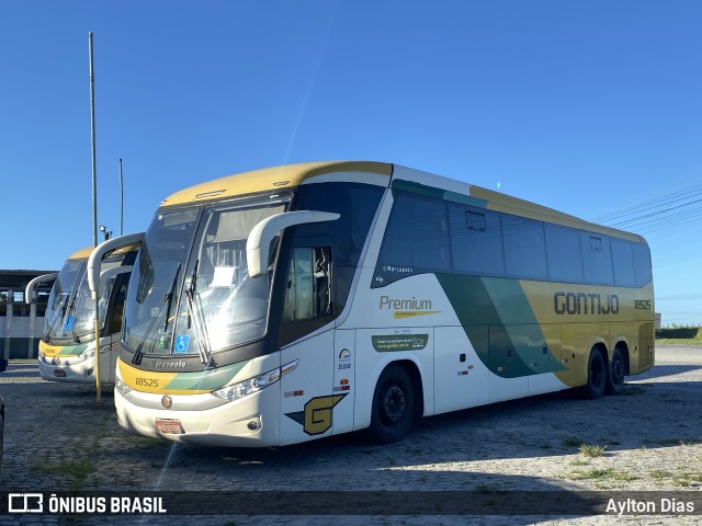Empresa Gontijo de Transportes 18525 na cidade de Messias, Alagoas, Brasil, por Aylton Dias. Número da foto: #13043714.