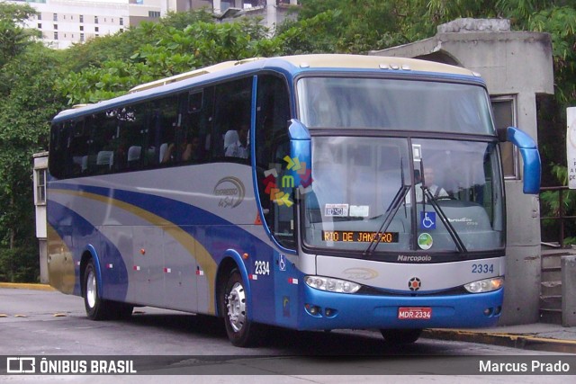 Expresso do Sul 2334 na cidade de São Paulo, São Paulo, Brasil, por Marcus Prado. Número da foto: #13045798.