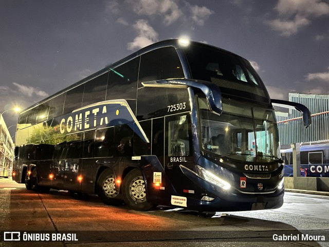 Viação Cometa 725303 na cidade de São Paulo, São Paulo, Brasil, por Gabriel Moura. Número da foto: #13046736.