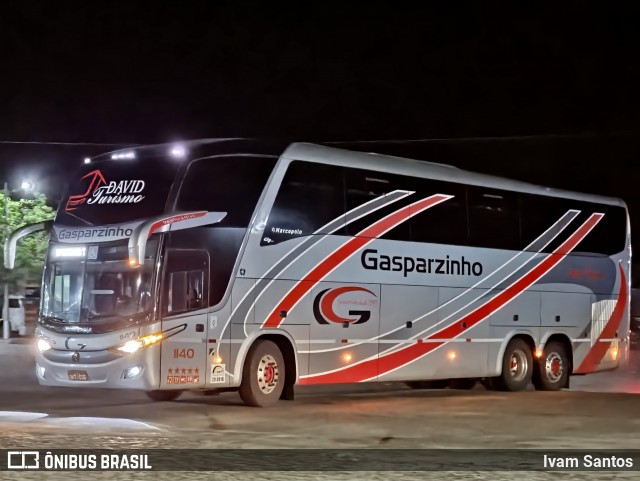 Gasparzinho Turismo 1140 na cidade de Barro, Ceará, Brasil, por Ivam Santos. Número da foto: #13046294.
