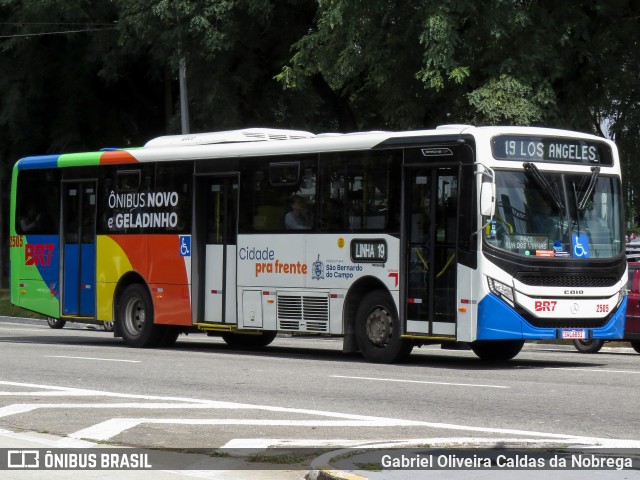 BR7 Mobilidade 2505 na cidade de São Bernardo do Campo, São Paulo, Brasil, por Gabriel Oliveira Caldas da Nobrega. Número da foto: #13043545.
