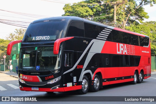 Lirabus 23105 na cidade de São Paulo, São Paulo, Brasil, por Luciano Formiga. Número da foto: #13045580.