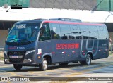 Transportes Única Petrópolis RJ 163.017 na cidade de Rio de Janeiro, Rio de Janeiro, Brasil, por Tadeu Vasconcelos. Número da foto: #13046482.