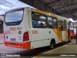 Viação Piracicabana Praia Grande 2203 na cidade de Praia Grande, São Paulo, Brasil, por Adalberto Henrique. Número da foto: #:id.