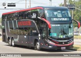 Transportes Única Petrópolis RJ 163.028 na cidade de Rio de Janeiro, Rio de Janeiro, Brasil, por Tadeu Vasconcelos. Número da foto: #13046513.