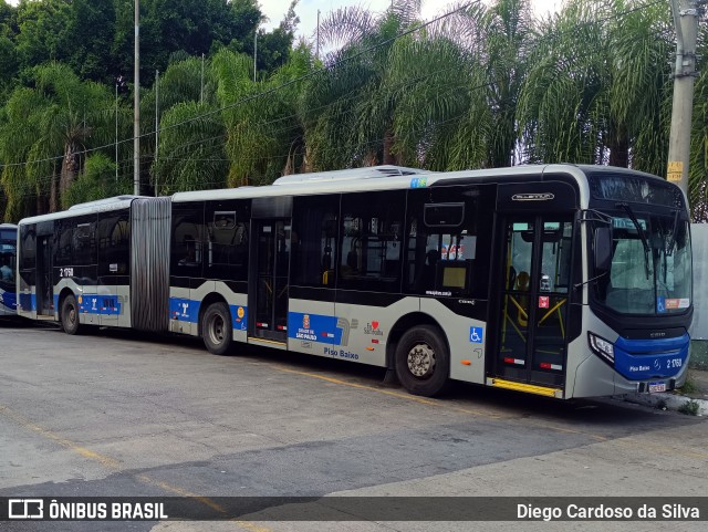 Sambaíba Transportes Urbanos 2 1760 na cidade de São Paulo, São Paulo, Brasil, por Diego Cardoso da Silva. Número da foto: #13047842.
