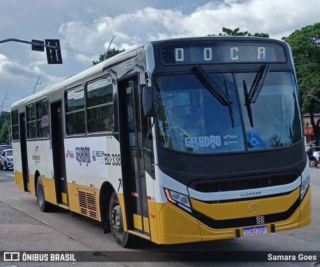 Belém Rio Transportes BD-338 na cidade de Belém, Pará, Brasil, por Samara Goes. Número da foto: #13047467.