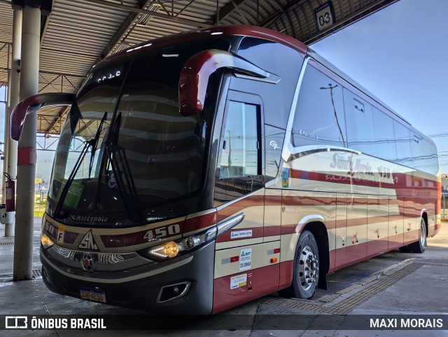 Santa Maria Fretamento e Turismo > Transportes Santa Maria(SP) 450 na cidade de Betim, Minas Gerais, Brasil, por MAXI MORAIS. Número da foto: #13048028.