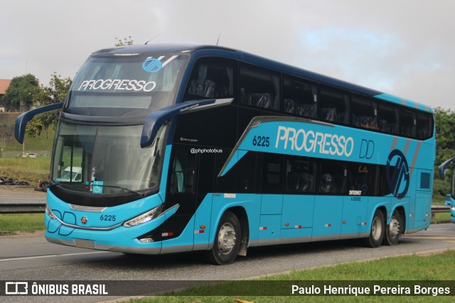 Auto Viação Progresso 6225 na cidade de Barra do Piraí, Rio de Janeiro, Brasil, por Paulo Henrique Pereira Borges. Número da foto: #13048502.