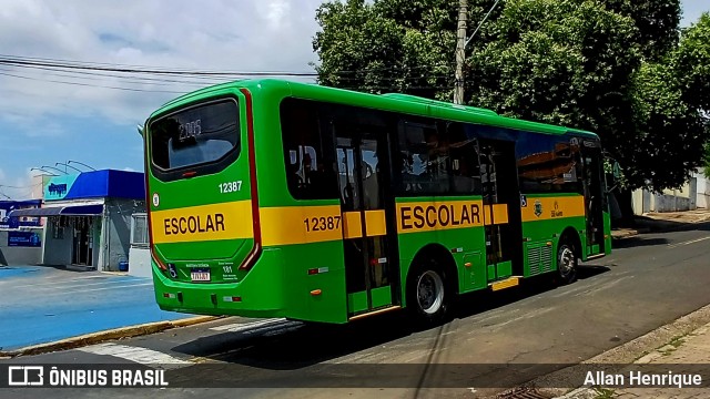 Transportes Capellini 12387 na cidade de Paulínia, São Paulo, Brasil, por Allan Henrique. Número da foto: #13048011.