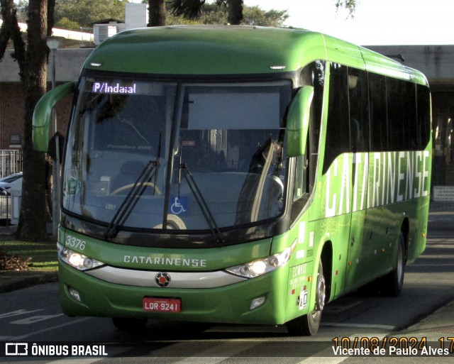 Auto Viação Catarinense 3376 na cidade de Curitiba, Paraná, Brasil, por Vicente de Paulo Alves. Número da foto: #13047341.