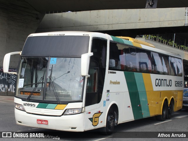 Empresa Gontijo de Transportes 12895 na cidade de Belo Horizonte, Minas Gerais, Brasil, por Athos Arruda. Número da foto: #13049505.