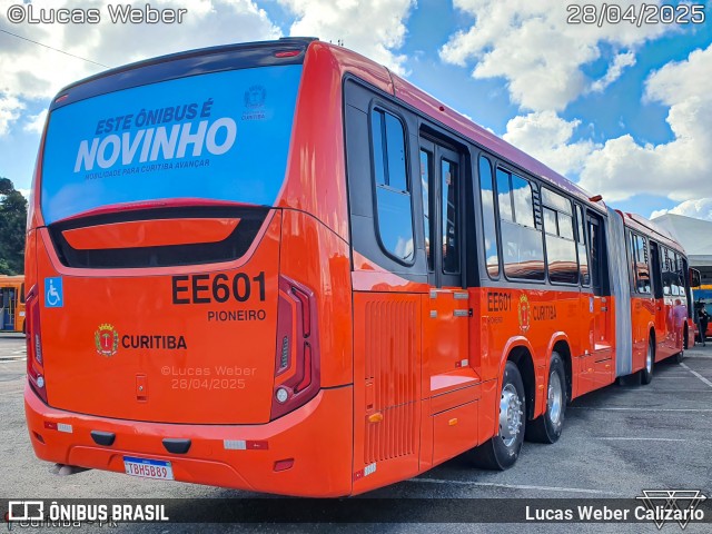 Auto Viação São José dos Pinhais EE601 na cidade de Curitiba, Paraná, Brasil, por Lucas Weber Calizario. Número da foto: #13047558.