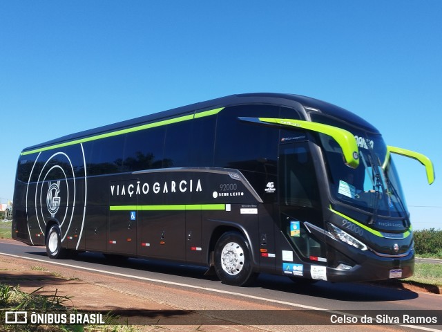 Viação Garcia 92000 na cidade de Paranavaí, Paraná, Brasil, por Celso da Silva Ramos. Número da foto: #13048976.