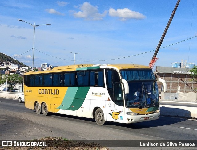 Empresa Gontijo de Transportes 14540 na cidade de Caruaru, Pernambuco, Brasil, por Lenilson da Silva Pessoa. Número da foto: #13049183.