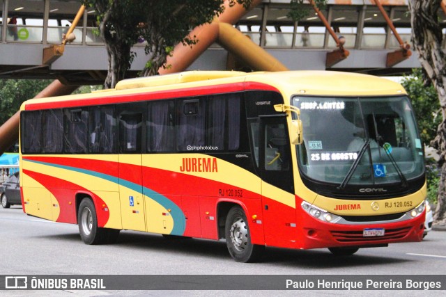 Auto Viação Jurema RJ 120.052 na cidade de Rio de Janeiro, Rio de Janeiro, Brasil, por Paulo Henrique Pereira Borges. Número da foto: #13048431.