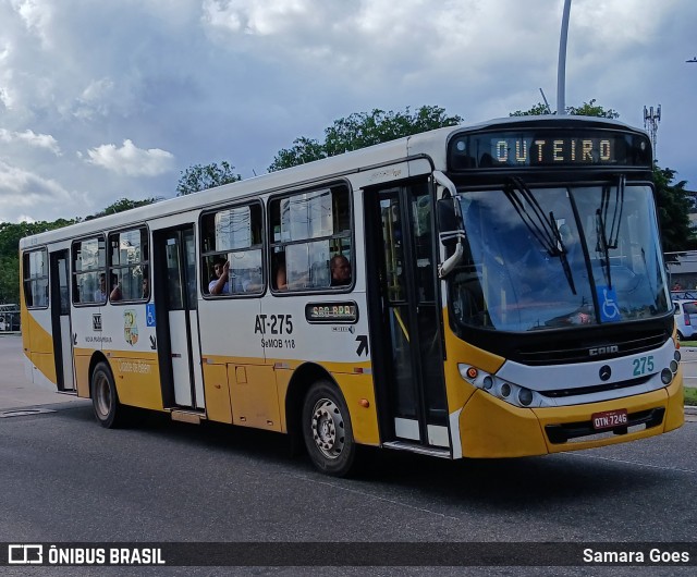 Empresa de Transportes Nova Marambaia AT-275 na cidade de Belém, Pará, Brasil, por Samara Goes. Número da foto: #13047731.