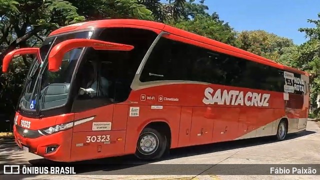 Viação Santa Cruz 30323 na cidade de São Paulo, São Paulo, Brasil, por Fábio Paixão. Número da foto: #13047324.