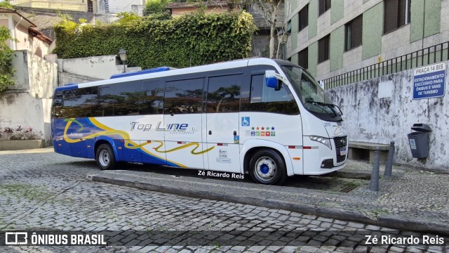 Top Line Turismo RJ 659.006 na cidade de Petrópolis, Rio de Janeiro, Brasil, por Zé Ricardo Reis. Número da foto: #13048322.