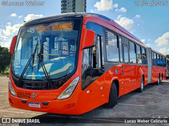 Auto Viação São José dos Pinhais EE602 na cidade de Curitiba, Paraná, Brasil, por Lucas Weber Calizario. Número da foto: #13048965.
