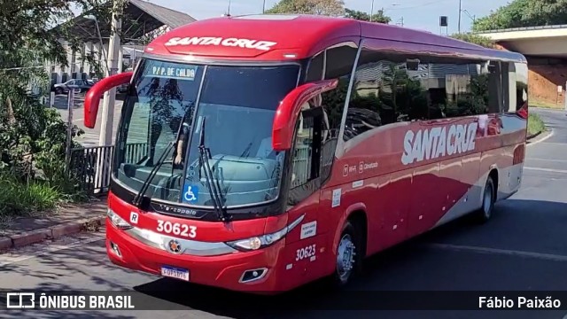 Viação Santa Cruz 30623 na cidade de Campinas, São Paulo, Brasil, por Fábio Paixão. Número da foto: #13047330.