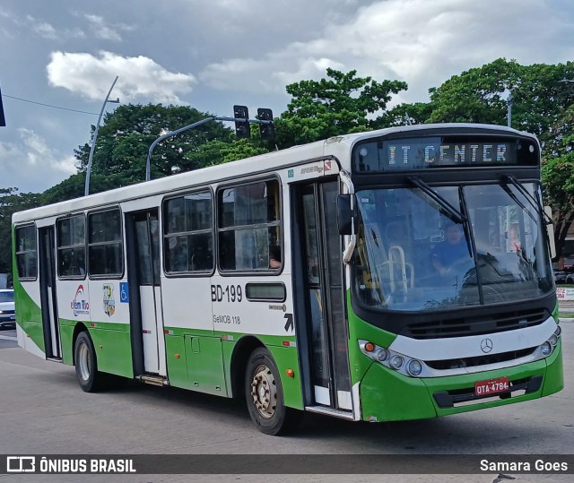 Belém Rio Transportes BD-199 na cidade de Belém, Pará, Brasil, por Samara Goes. Número da foto: #13047672.