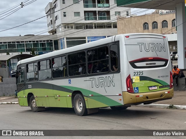 Turin Transportes 2325 na cidade de Ouro Branco, Minas Gerais, Brasil, por Eduardo Vieira. Número da foto: #13047335.