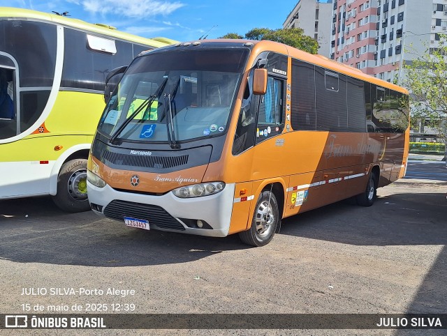 Trans Aguiar Fretamento e Turismo 20 na cidade de Porto Alegre, Rio Grande do Sul, Brasil, por JULIO SILVA. Número da foto: #13047886.