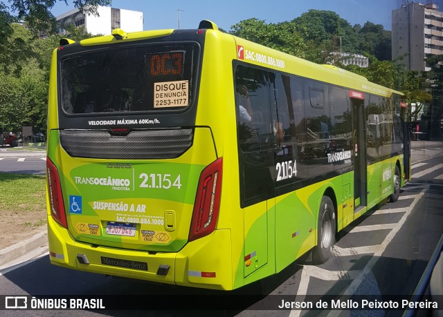 Viação Pendotiba 2.1.154 na cidade de Niterói, Rio de Janeiro, Brasil, por Jerson de Mello Peixoto Pereira. Número da foto: #13048889.