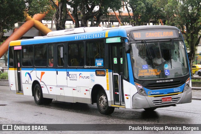 Transportes Futuro C30375 na cidade de Rio de Janeiro, Rio de Janeiro, Brasil, por Paulo Henrique Pereira Borges. Número da foto: #13048423.