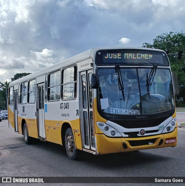 Empresa de Transportes Nova Marambaia AT-349 na cidade de Belém, Pará, Brasil, por Samara Goes. Número da foto: #13047713.