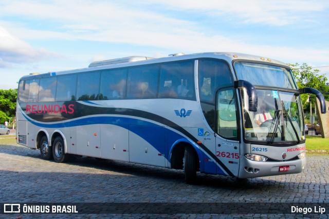 Reunidas Transportes Coletivos 26215 na cidade de Indaial, Santa Catarina, Brasil, por Diego Lip. Número da foto: #13047365.