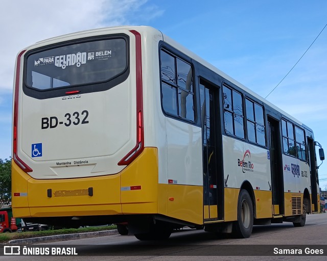 Belém Rio Transportes BD-332 na cidade de Belém, Pará, Brasil, por Samara Goes. Número da foto: #13047479.