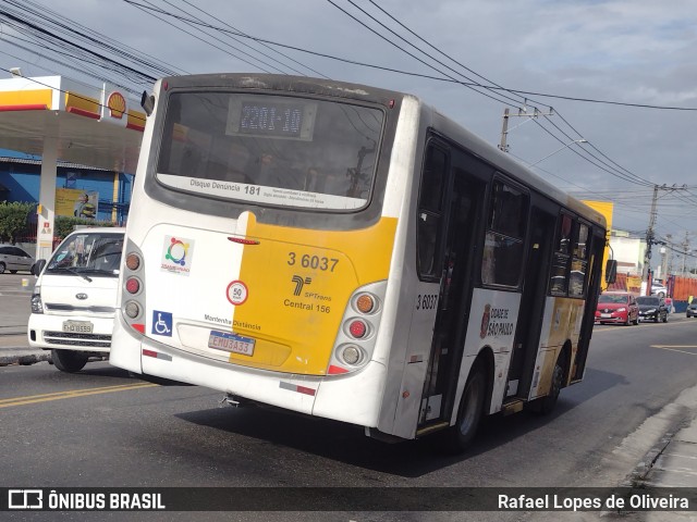 Transunião Transportes 3 6037 na cidade de São Paulo, São Paulo, Brasil, por Rafael Lopes de Oliveira. Número da foto: #13047893.